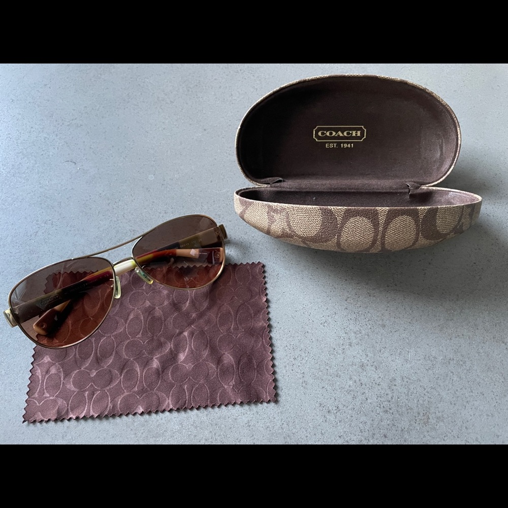 Coach Aviator Sunglasses